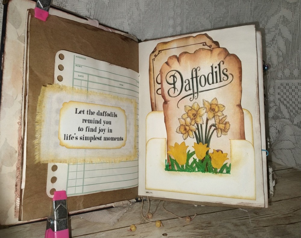 Eclectic Altered Book / Junk Journal