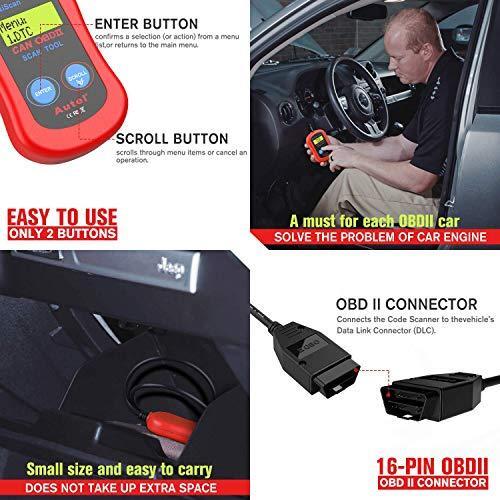 Autel MS300 OBD2 Scanner Code Reader, Turn Off Check Engine Light, Read & Erase