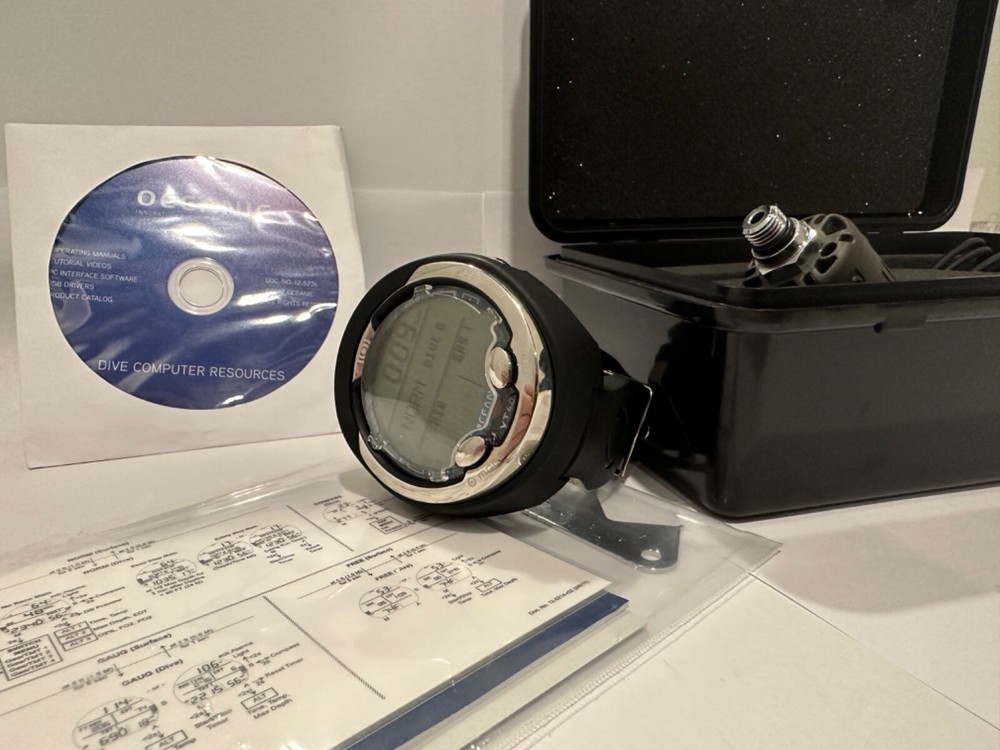 Oceanic VT4 Air Integrated Wrist Style Scuba Dive Computer + Transmitter