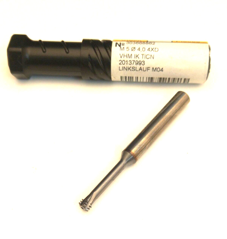 GUHRING  carbide micro thread mill M5 Ø4,0   4XD