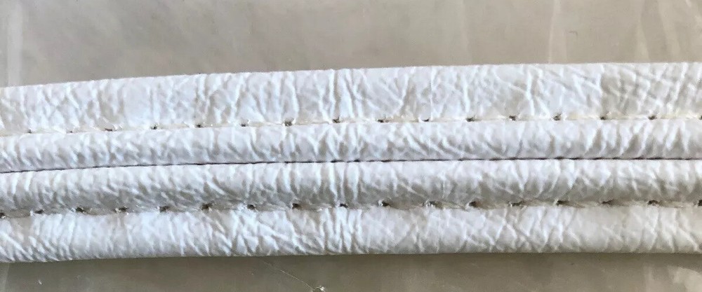 New White embossed Trimflex 25 Yards