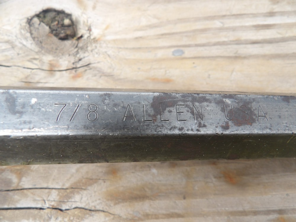 USA Made 7/8" Hex Wrench
