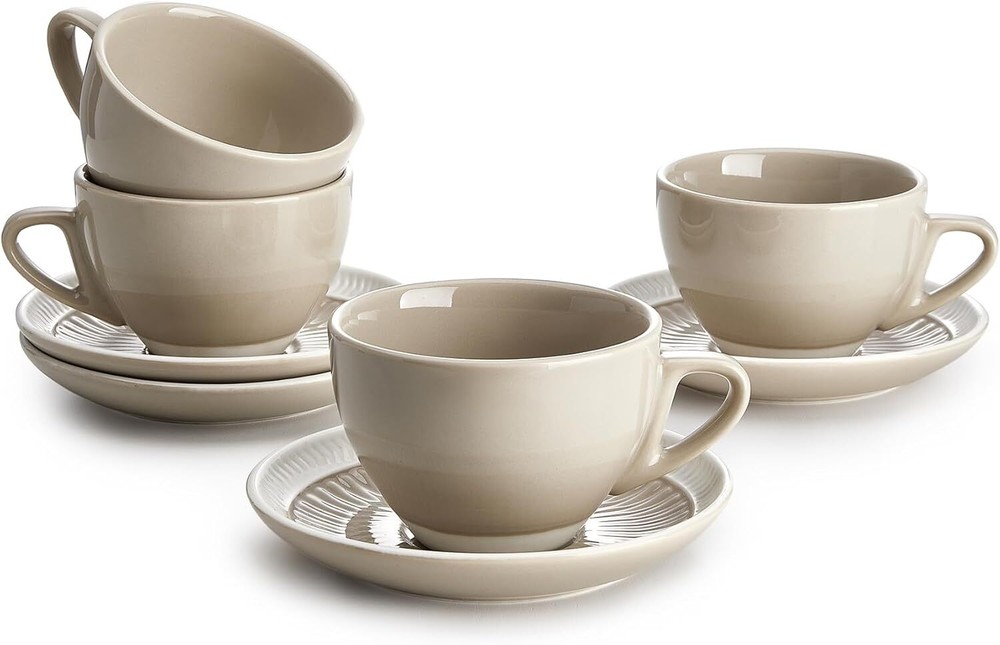 Cappuccino Mug, Porcelain Double Espresso Mug