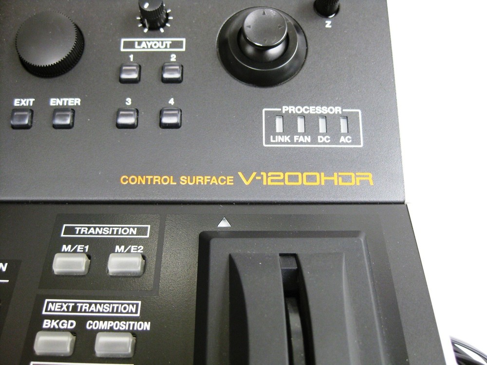 Roland V-1200HDR Video Switcher Control Surface