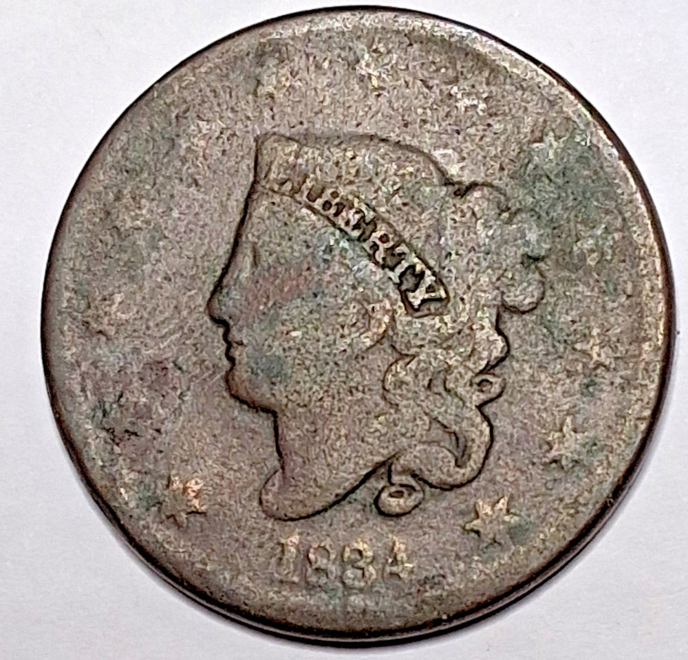 1833-1841 Large Cent Set - 9 Pieces