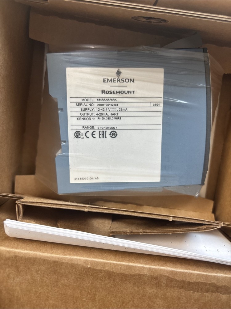 Rosemount  Transmitter 4-20mA 644RANAF6RK