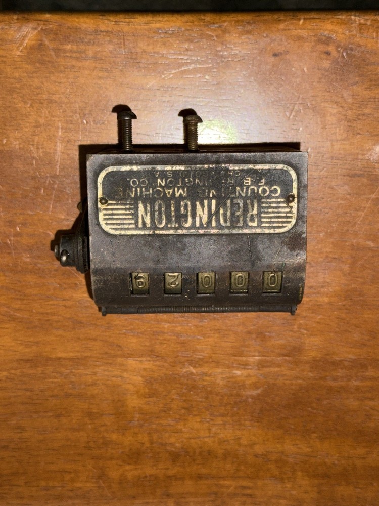 Remington Counting Machine Piece