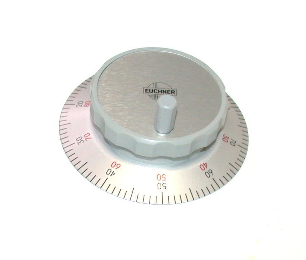 NEW EUCHNER  GR 90 RT/SW  057268  SILVER HANDWHEEL DIAL