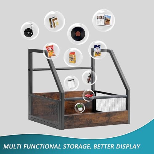 Vinyl Record Storage Pack Record Holder Wall Mount, Stackable Vinyl Holder 2