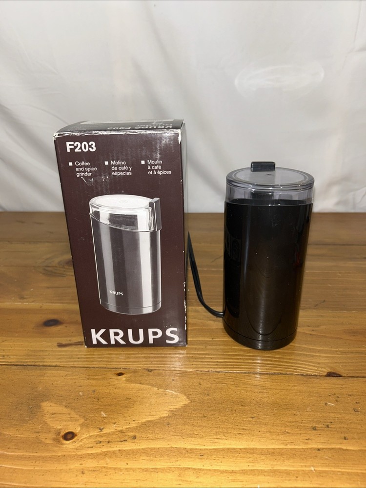 krups coffee grinder f203