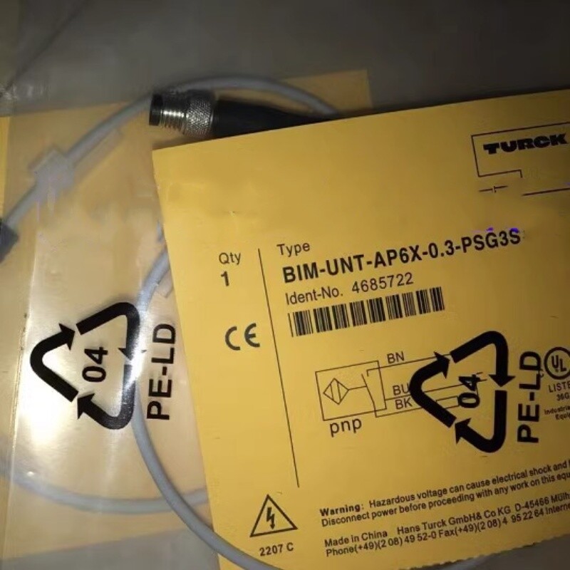 1PCS FOR   Sensor BIM-UNT-AP6X-0.3-PSG3S