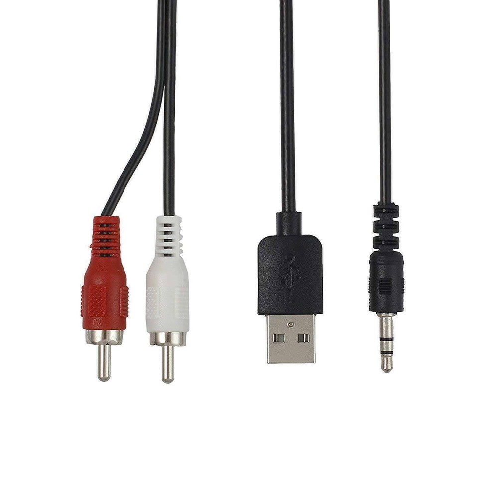 2Pcs Bluetooth Transmitter & Receiver Wireless Adapter For Home stereos/speakers