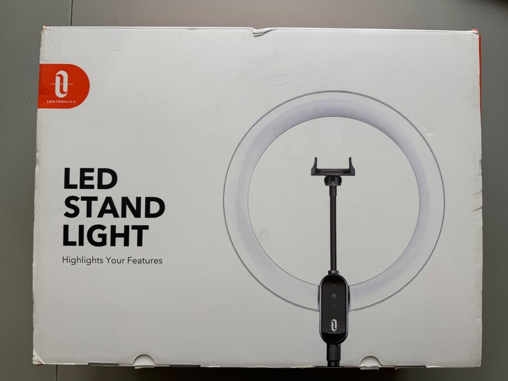 TaoTronics TT-CL025 Ring Light - Black