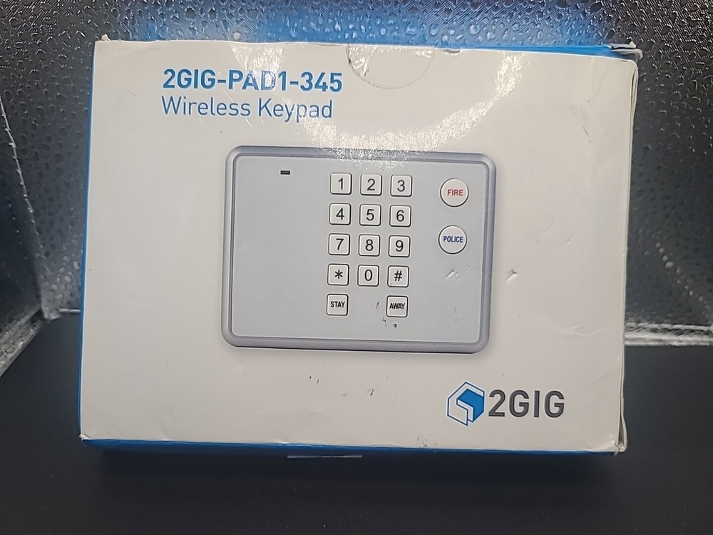 2GIG PAD1 - Keypad - Wireless - 345