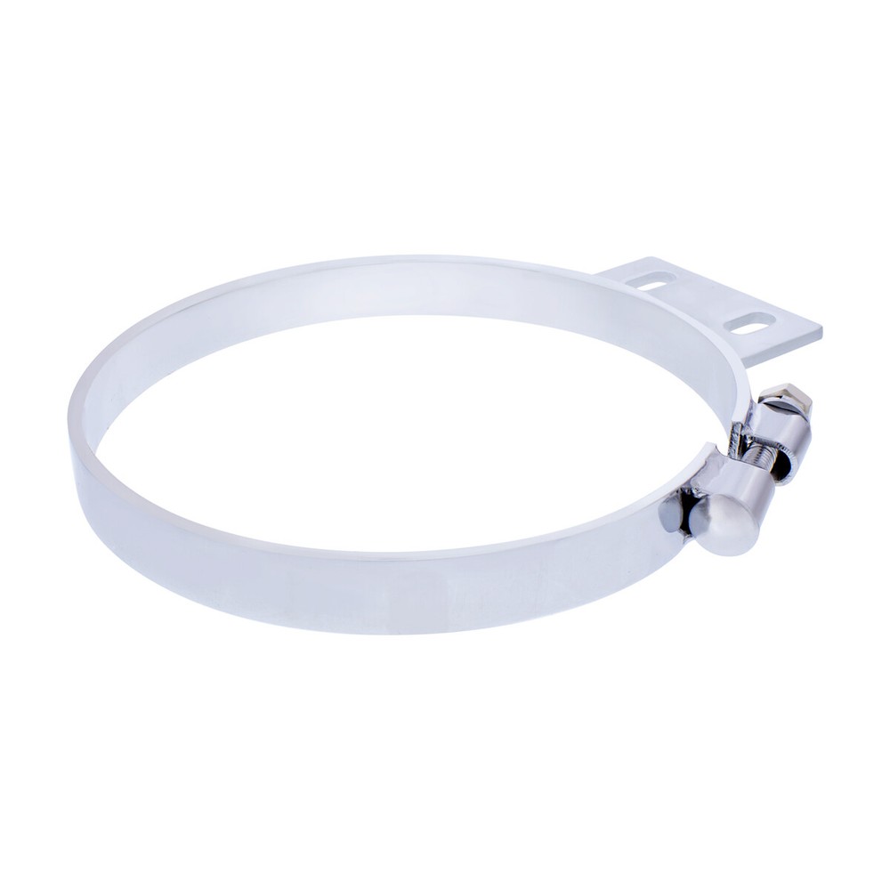 8" Peterbilt Cab Exhaust Clamp - Chrome