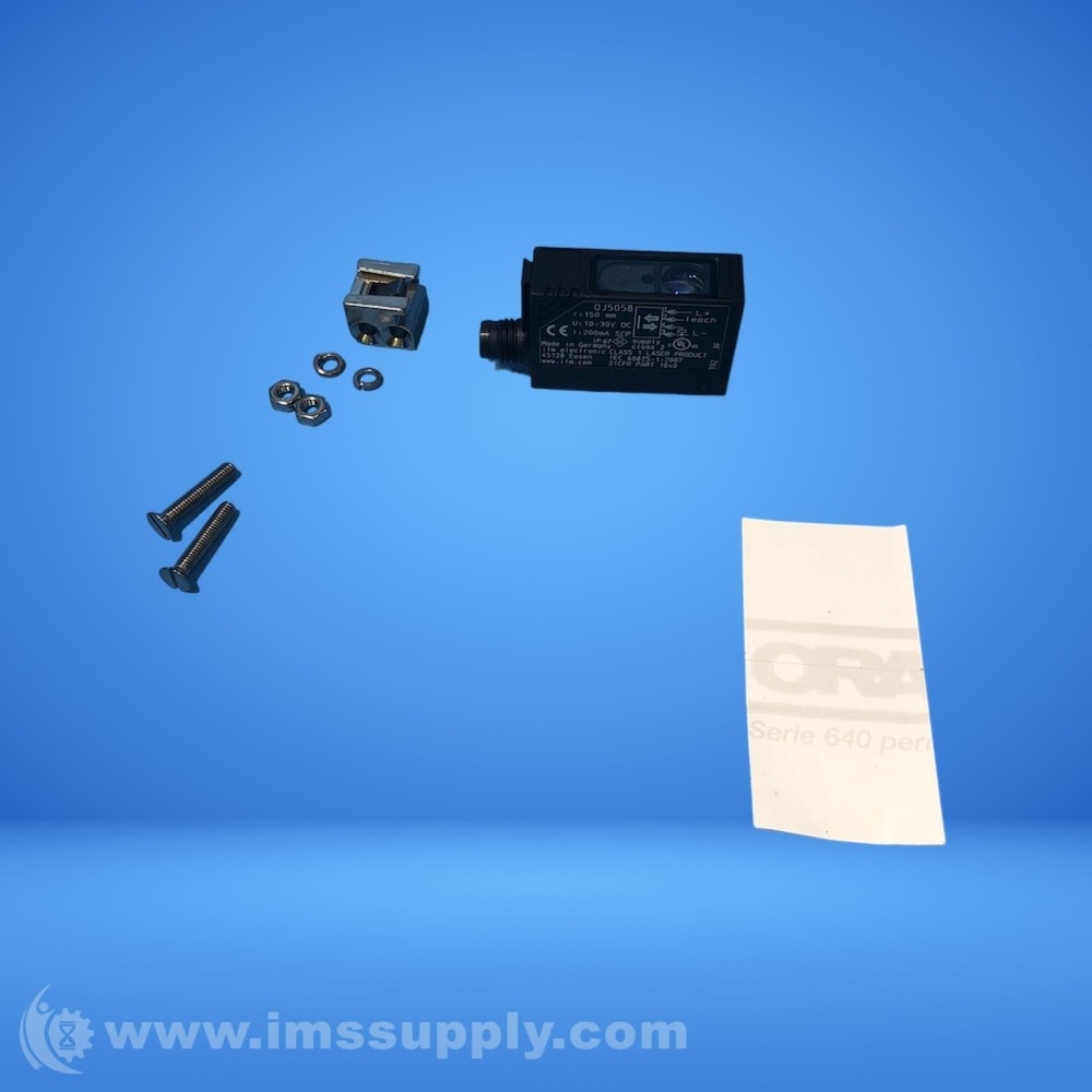 IFM Efector OJ5058 Photoelectric Diffuse Reflection Sensor FNIP