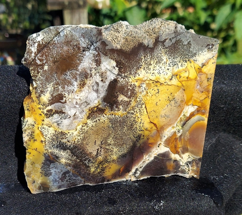 Amethyst Sage Agate Slab