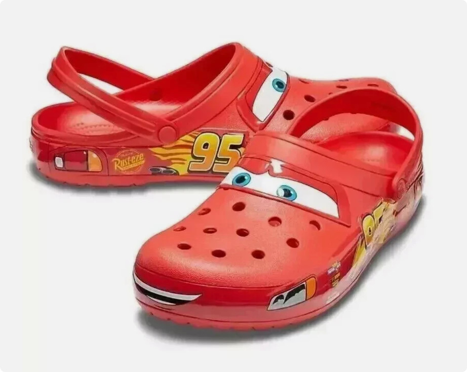 Crocs MCqueen Red Slip-on Unisex