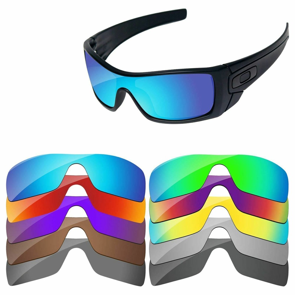 Lenslog Polarized  Replacement Lenses For-Oakley Batwolf lenses Multi-Options