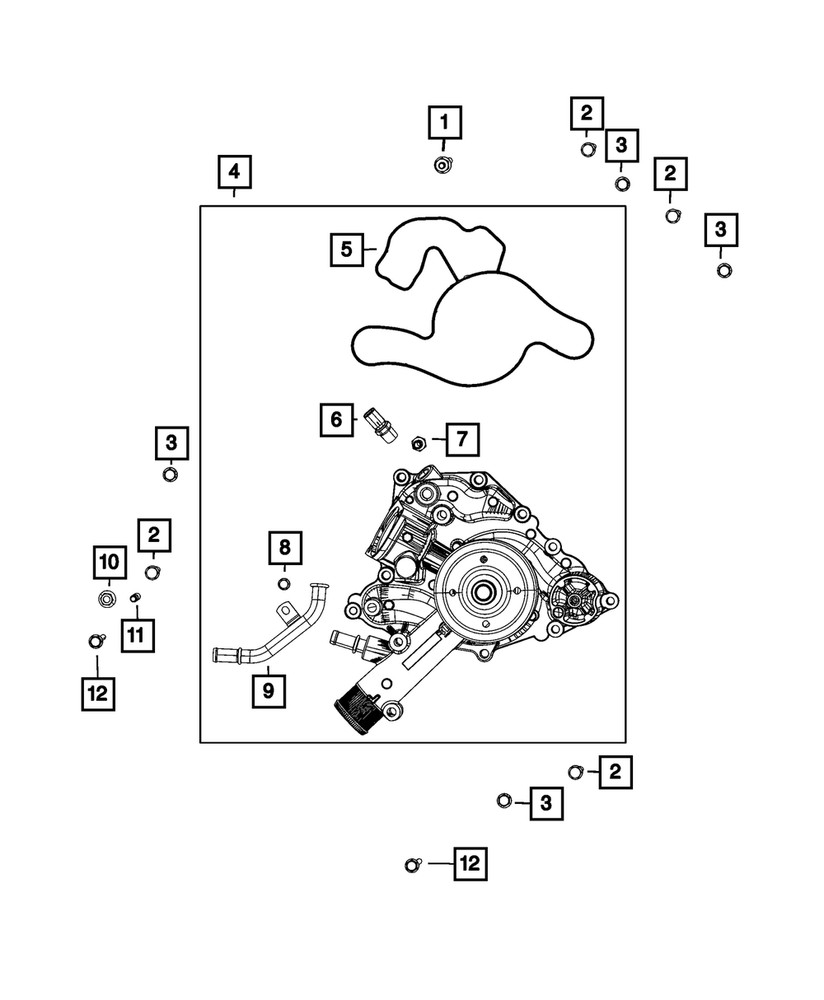 Genuine Mopar Fitting 68335882AA