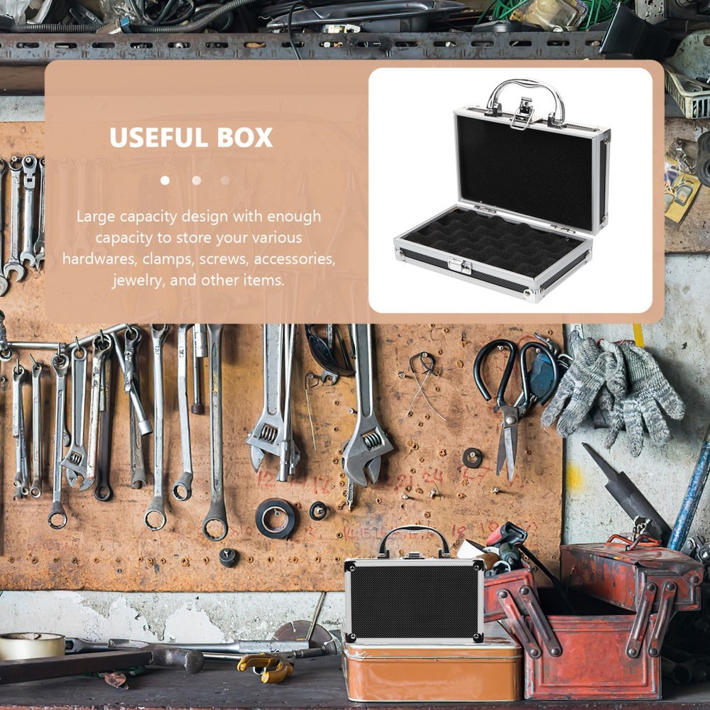 Tool Storage Aluminium Alloy Portable Toolbox Organizer for Tools