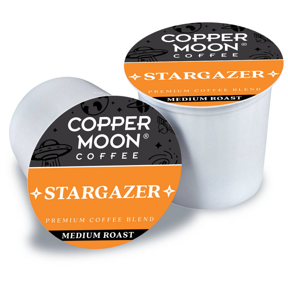 COPPER MOON COFFEE K CUPS, STARGAZER BLEND, 72 COUNT