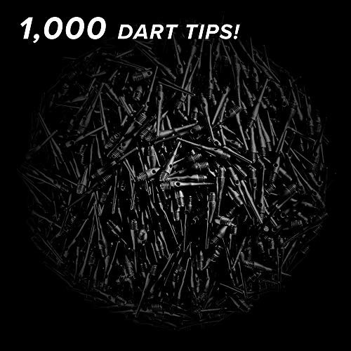 Soft Tip Dart Points Tufflex III 2BA Thread - 100 & 1000 Pack Options, Durable A