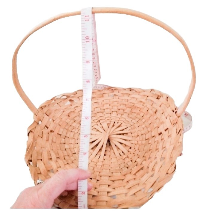 Handcrafted fireplace basket