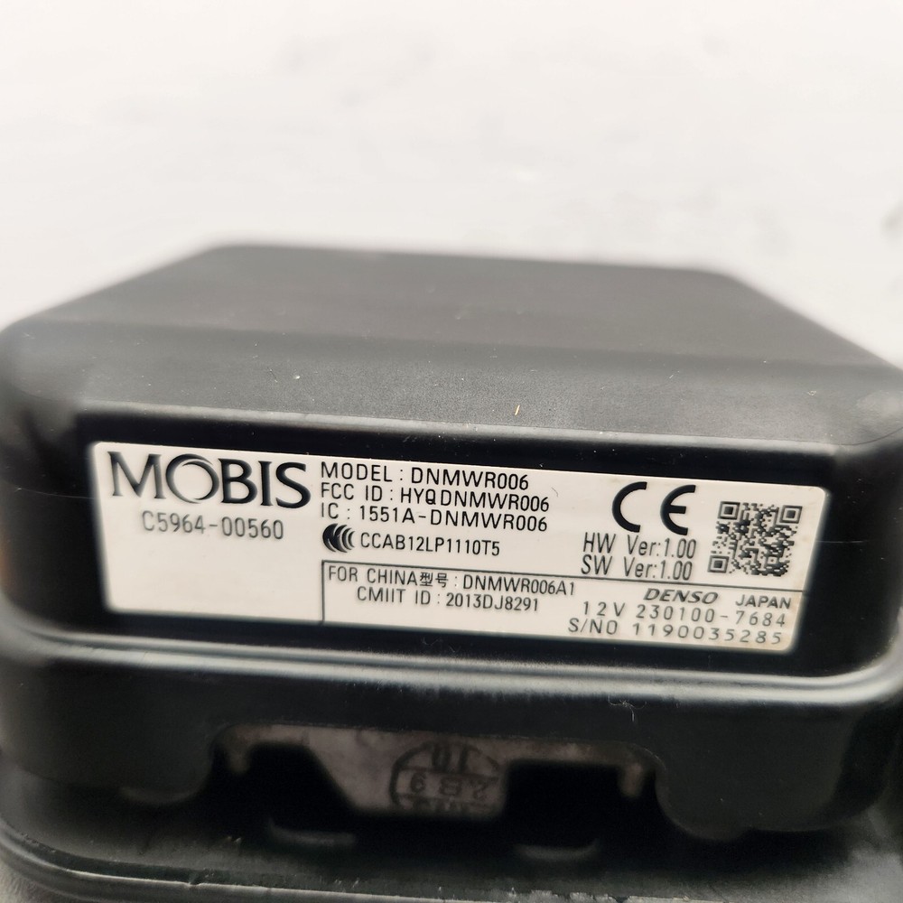 Kia CONTROL UNITS MODULE CONTROLLER CONTROL UNIT RADAR SENSOR C596400560 OEM