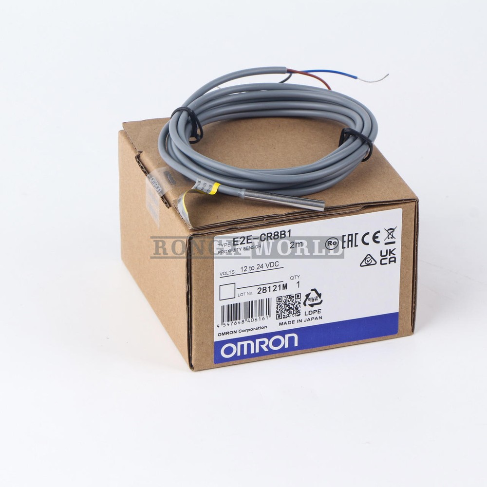 NEW ONE Omron E2E-CR8B1 E2ECR8B1 Inductive Proximity Switch Sensor