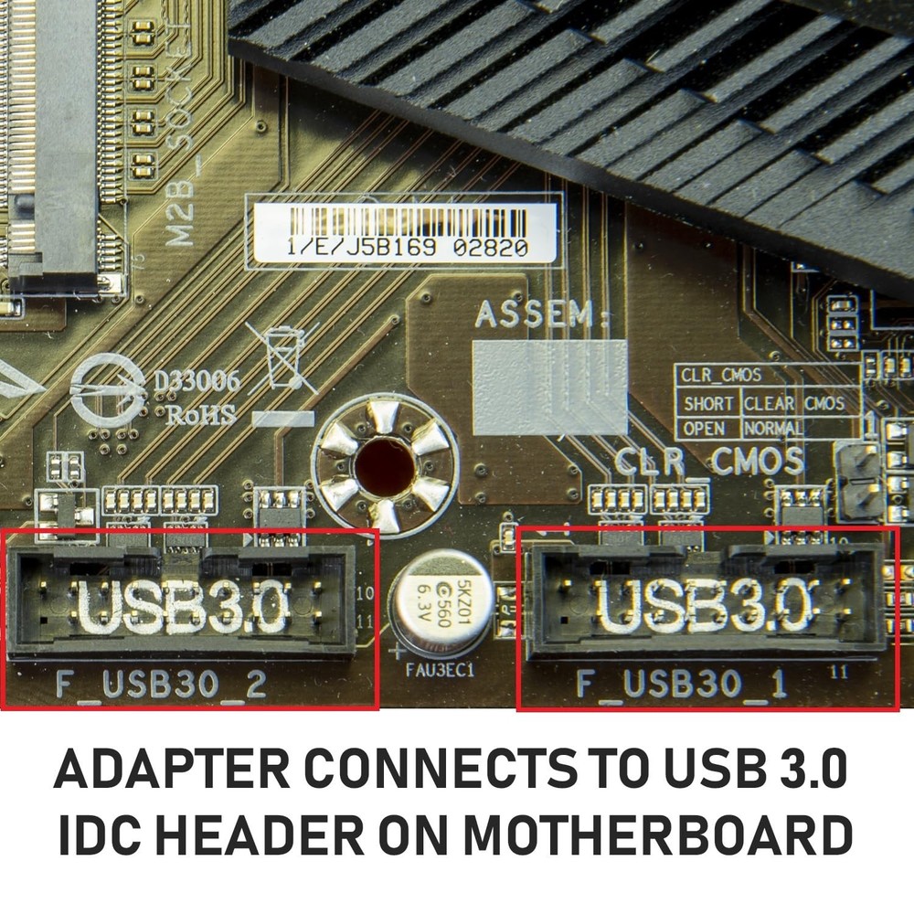 LINKUP - USB-C Front Panel Adapter, Adapter