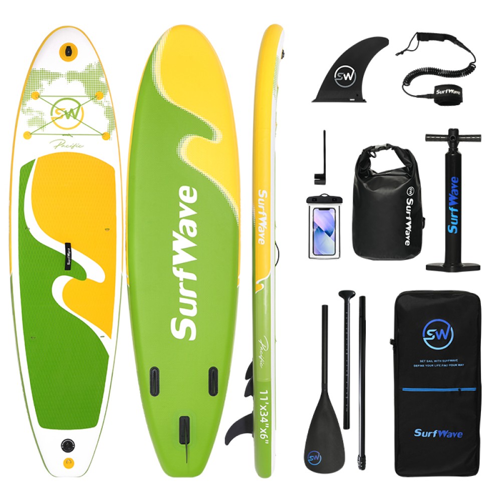 Inflatable Stand Up Paddle Board W Accessories