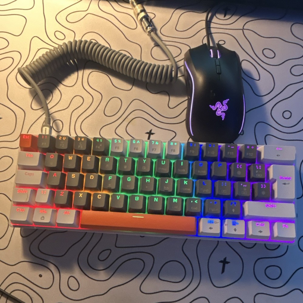 Razer Wired Gaming Keyboard & Mouse Bundle Illuminated QWERTY Multicolor