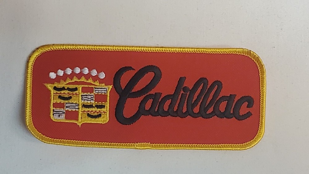 Vintage NOS Patch Cadillac Shirt Jacket Hat Escalade DeVille Eldorado