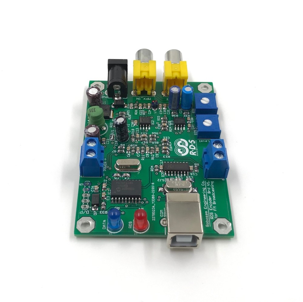 RDS Encoder Circuit Board Module for PLL FM Transmitter Radio Broadcast Station