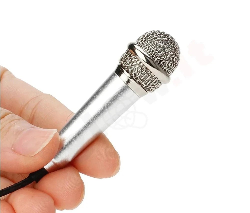Mini Microphone Jack 3.5mm for Smartphone SKYPE KARAOKE PC COMPUTER NOTEBOOK