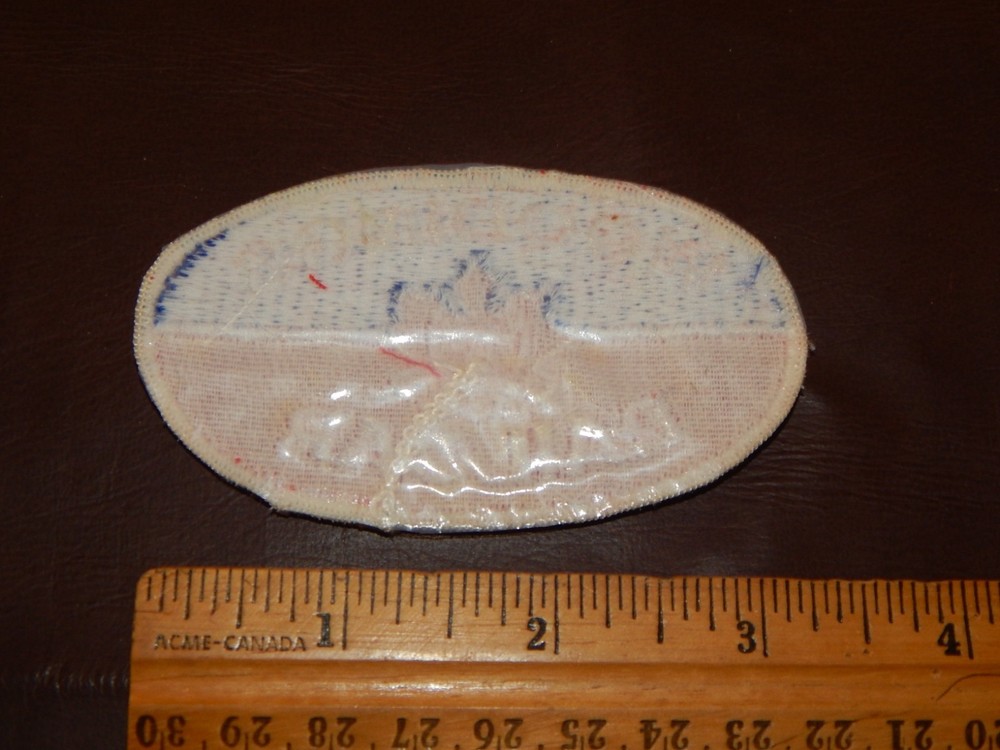 WOODINGS RAILCAR OVAL PATCH