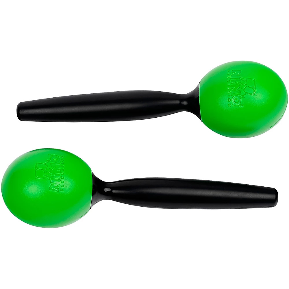 Nino Medium ABS Maracas Pair Grass Green