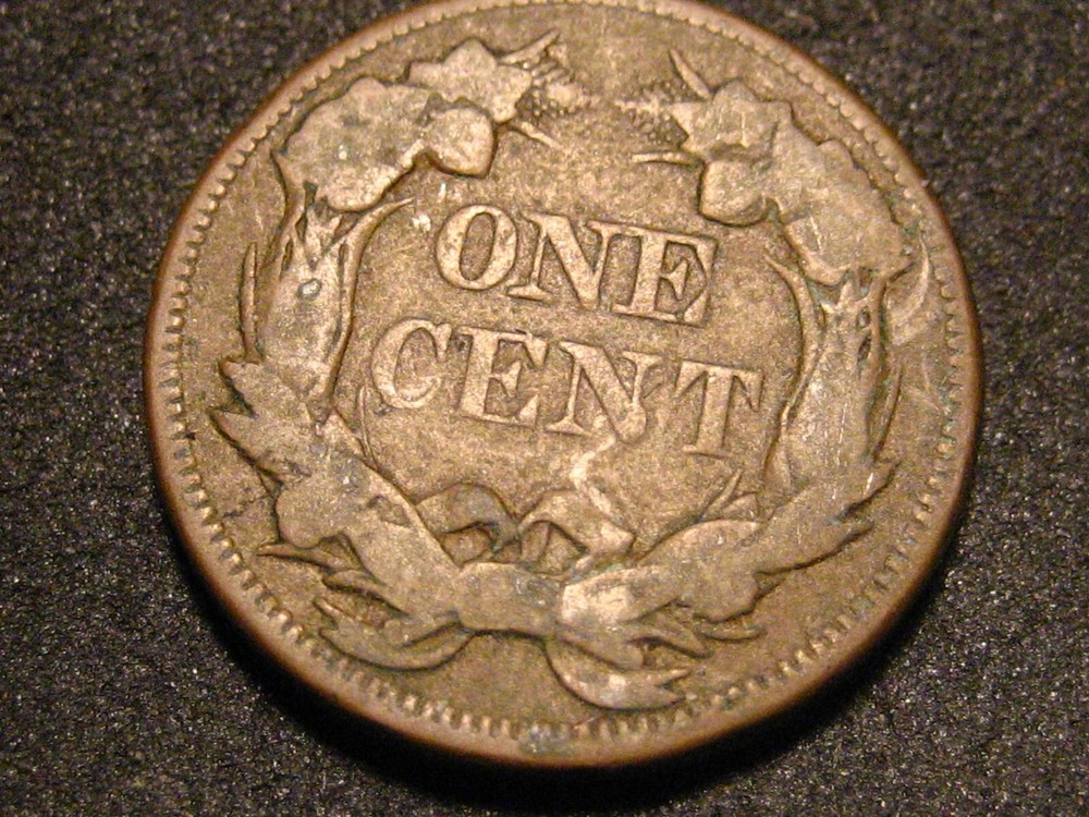 1857 Flying Eagle Cent VG