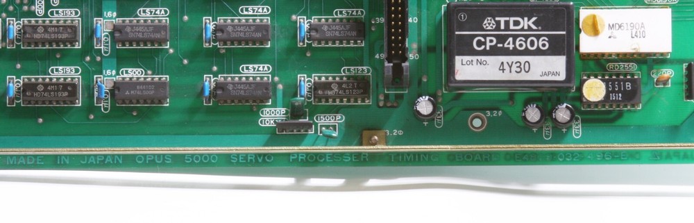 Okuma Servo Processer Timing Board E4809-032-496-E Opus 5000