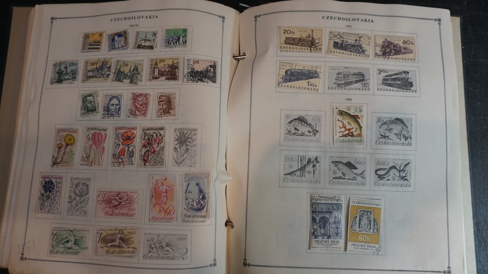 Czechoslovakia nice collection in album