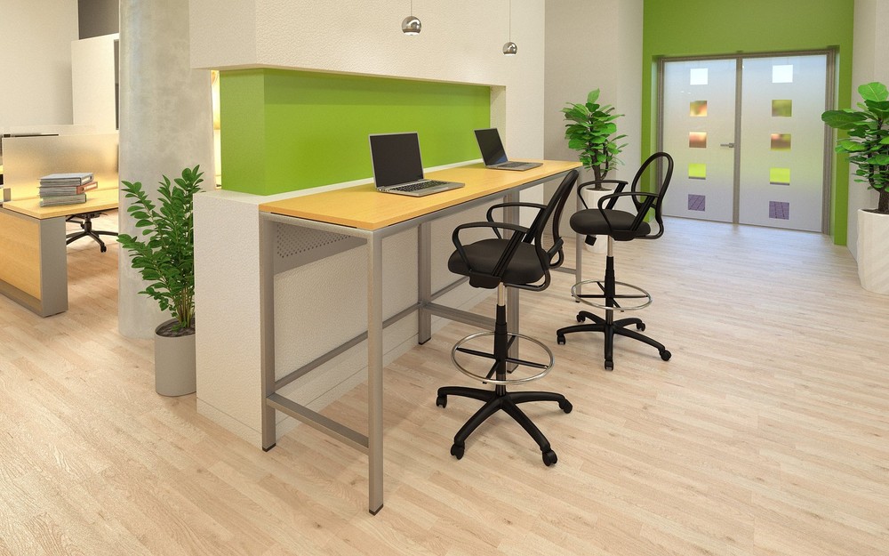 Boss Mesh Drafting Stool W/ Loop Arms MODEL # B16217