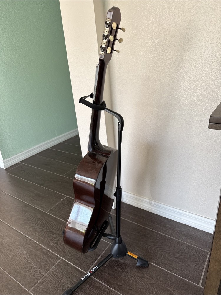 Custom Classical Guitar With Stand