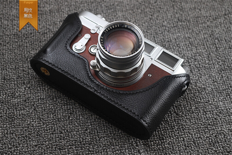 Handmade Leather Camera Half Case Protective Cover for Leica M3