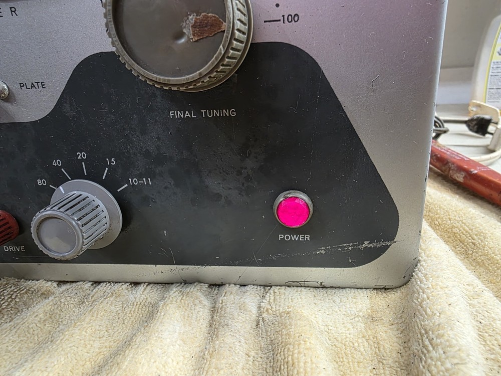 💥Powers On💥 Heathkit DX-35 HAM Transmitter