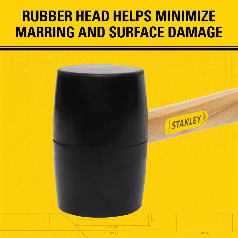 16 Oz. Rubber Mallet