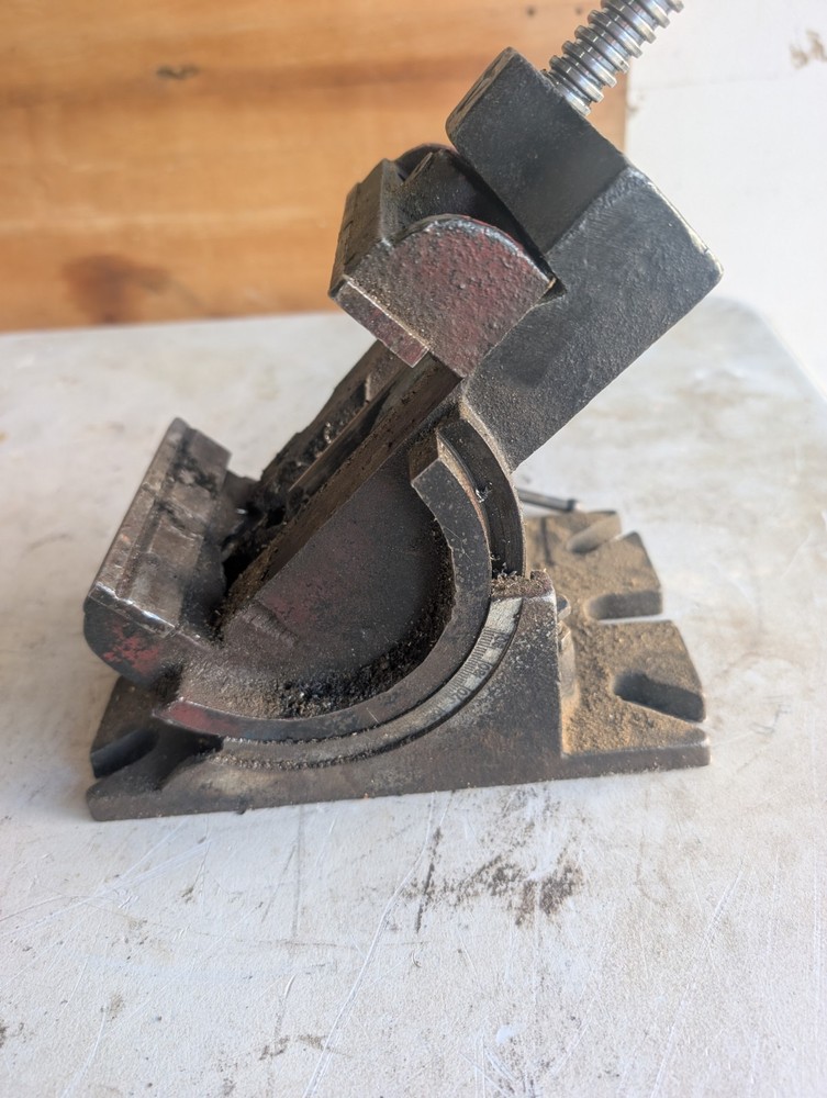 Vintage Tilting Vise Tilting Universal Base 4"