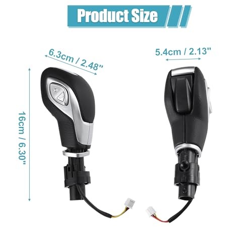 Automatic Gear Shift Knob Handle with Button for Ford Escape 2013-2016