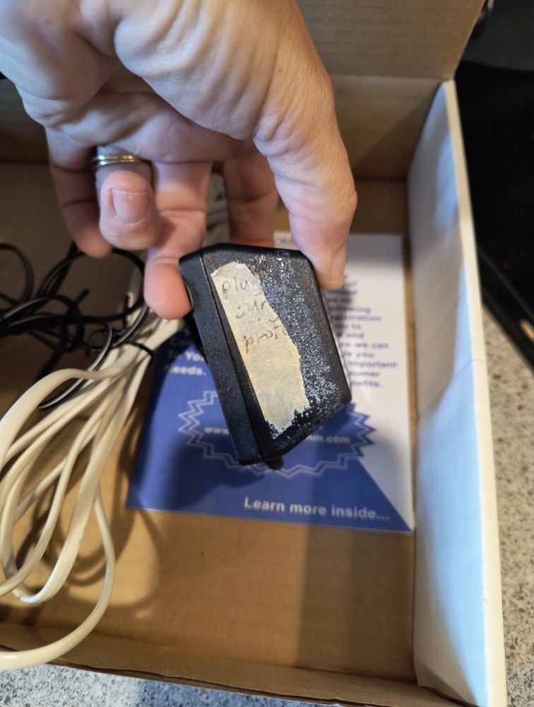 Vintage 1996 ComSwitch 5500 Automatic Phone Line Sharing Device