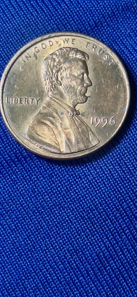 1996 No Mint Mark Dd Date Error Penny